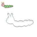 Caterpillar Worm Shape Cookie Cutter Stainless Steel Biscuit Mold Baking Tool  Z