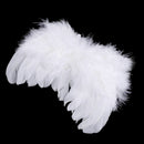 Baby newborn photo shoot costume angel wings photography post angel feather W1C8