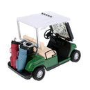 Portable Mini Simulation Golf Cart Clock Game Souvenir Golfer Gift Home Office
