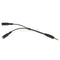 1 Male to 2 Female 3.5mm Audio Y Splitter Headphone Cable Cord for Computer
