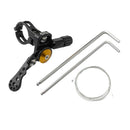 Cycling Dropper Lever Hollow Design with Wrench for 22.2mm Handlebar Black