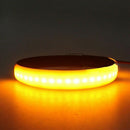 1Pc Led Motorcycle Handlebar Tail Light Turn Signal Yellow 120 Degree Viewi