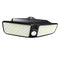 100LED Solar Wall Lamps Outdoor Waterproof Street Courtyard Induction Lamp