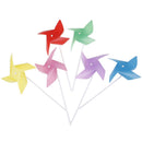 10pcs Colorful Plastic Windmill Toys Pinwheel Self-assembly Windmill Kid's To BX