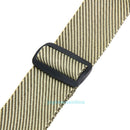 Adjustable Army Green Soft Leather Thick Strap for Electric Acoustic Guitar Bass