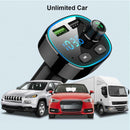 Bluetooth 5.0 MP3 Player Handsfree Car FM Transmitter Fast Dual USB Charge L0Z2