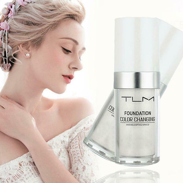 Magic Color Changing Foundation TLM Makeup Change To Your Skin Tone New Supply