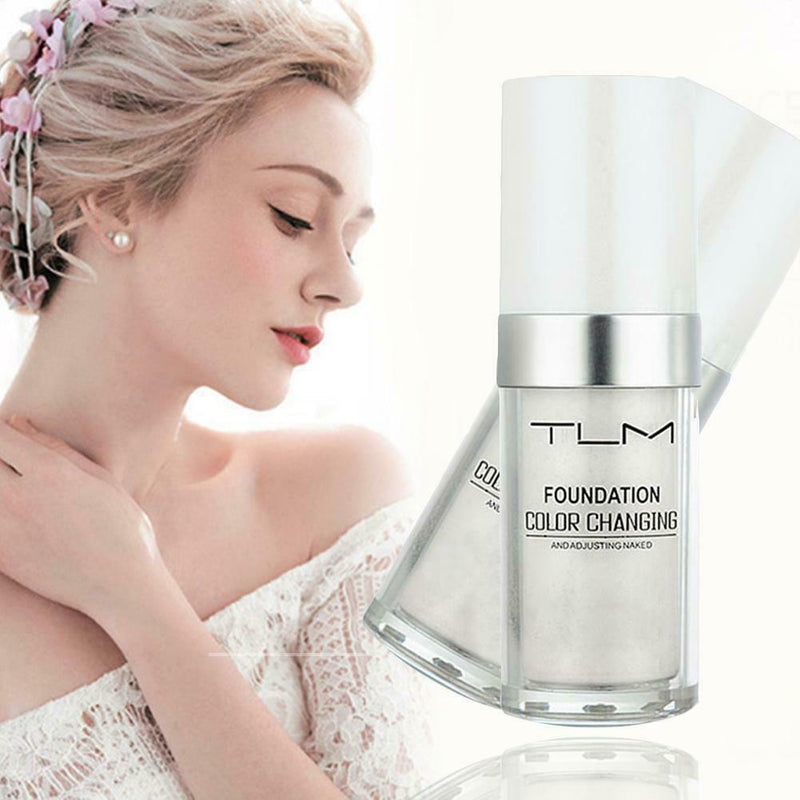 Magic Color Changing Foundation TLM Makeup Change To Your Skin Tone New Supply