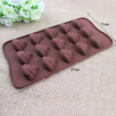 Poop Face Silicone Mold For Cake Chocoloate Candy Biscuit Ice Tray Mould #