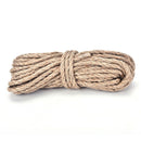 4M 6mm Jute String Twine Twisted Hessian Burlap Hemp Cord Rope Brown lj