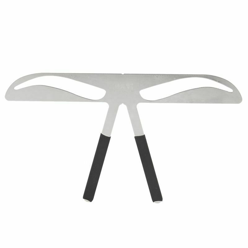 Eyebrow Stencil Ruler for Eyebrows Enhancer Permanent Tattoo Eye Brow Tools P8V7