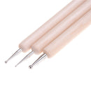 3pcs Ball Styluses Tool Set For Embossing Pattern Clay Sculptin.ES