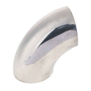 4Pcs Car Stainless Steel 2.5inch 90Degree Mandrel Elbow Exhaust Pipe