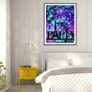 5D DIY Full Drill Diamond Painting Starry Sky Words Embroidery Kit (w028) A