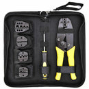 Wire Crimper Set Decrustation Engineering Ratchet Terminal Crimping Plier E