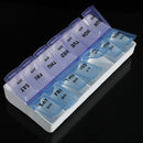 Big Compartment Pill Box 7 Days Medicine Storage Organizer Container Case Boxes