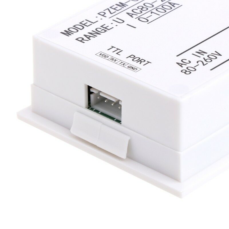 100A AC80-260V Voltmeter Ammeter Watt Energy Panel Meter Monitor PZEM-004 w/ USB