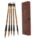 Set of 5pcs Assorted Sizes Chinese Calligraphy Brush Pen Writing Painting Art