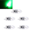 Set Of 5 Sea Carp Coarse Night Fluorescent Fishing Rod Tip LED Lights Clips