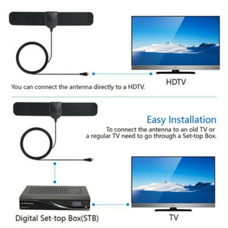 300 Mile Range Antenna TV Digital HD Skywire 4K Antena Digital Indoor HDTV  R7U9