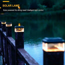 Solar 8LEDs Power Light Outdoor Garden Landscape Post Lighting Lamp Light X7D6