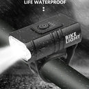 T6 LED Bicycle Bike Lights Headlight Waterproof MTB Front Lamp USB Rechargeable