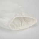 1 Pair Beekeeper Gloves Cotton Leather Apiculture Anti Bee Sleeves (White) A