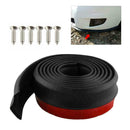 Car Front Bumper Lip Splitter Body Side Spoiler Protector Rubber Universal R6U2