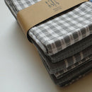 9 Pieces / Set of Kitchen Towels Classic Cotton Tea Towel Dish Cloth Absorb