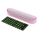 Luminous Hiding Car Temporary Parking Card Sign W/ 4-Set Phone Number Sheet