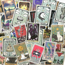 50x Tarot Card Stickers Skateboard Laptop Luggage Guitar Motorcycle DecalsJR