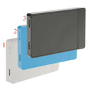 2.5 "USB3.0 Aluminum SATA III HDD Hard Drive Case White