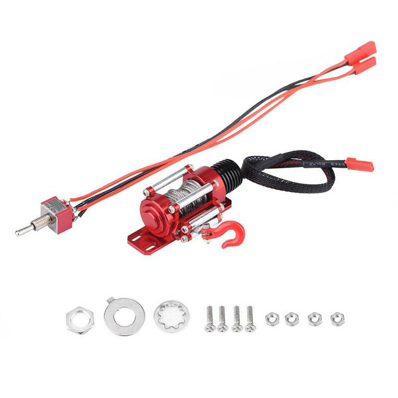 1:10 RC Crawler Climbing Cars Electric Metal Winch Nylon Capstan for SCX10  Z1L8