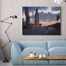DIY Tech World Diamond Painting Full Round Drill Rhinestone Wall Picture