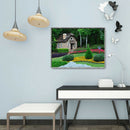 Hut 5D Full Round Diamond Painting DIY Cross Stitch Embroidery (LD319)