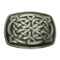 Novelty Classic Rectangle Celtic Pattern Belt Buckle Western Cowboy Rodeo