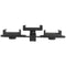 Universal Tripod Phone Holder Aluminum Alloy 360 Degree Rotation Holder w/3 Clip