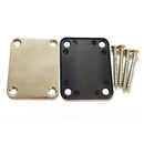 Guitar Neck Plate with Screws for Strat ST Electric Guitar Bass Accessories
