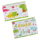 12pcs Dinosaur invitation cards dinosaur cards kids birthday party invitations Z