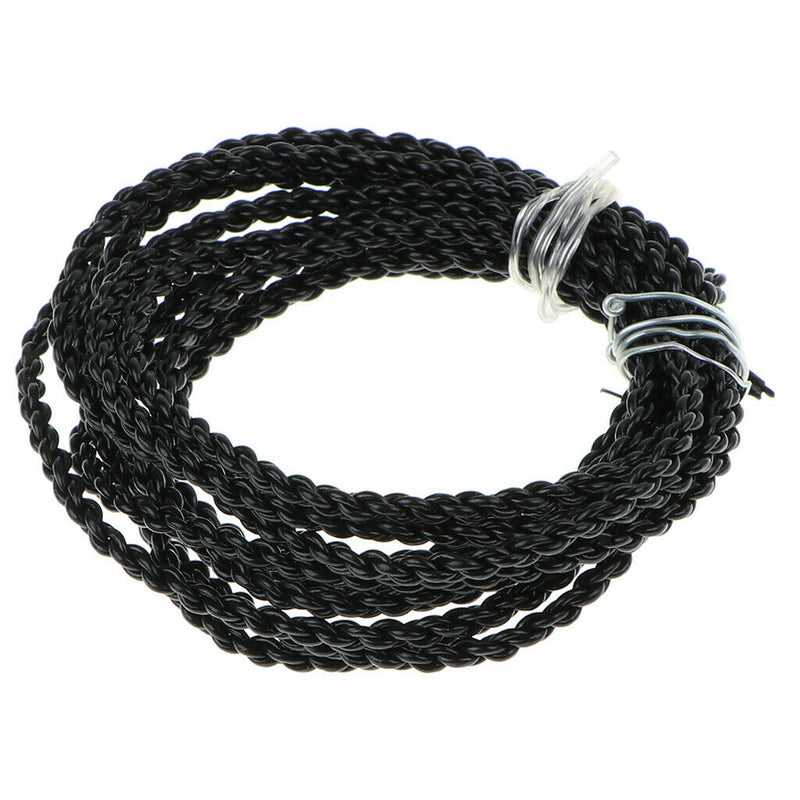 2 Pieces 7N Braided OCC Copper Wire HiFi Audio Upgrade Cable For Earphone