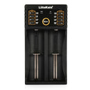 Liitokala Lii-202 5V 2A Battery Charger For 18650 26650 16340 14500 Aa / Aa F8F1