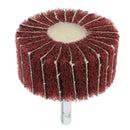 2Pcs 6mm Shank Non-woven Abrasive Grinding Flap Wheel Polishing Buffing Wheel