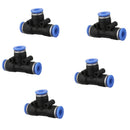 Pneumatic Push In Fittings For 6mm Air / Water Air / Water Hose Tube Tube Tubing