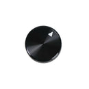 Dia Black Aluminum Rotary Control Potentiometer Knob 20mm x 15.5mm ON