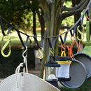 Outdoor Camping Lanyard With Hook, Camping Rope Outdoor Storage Rope Outdoo F5S8