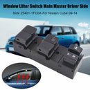 Window Lifter Switch Main Master Driver Side 25401-1FC0A  Cube 09-14