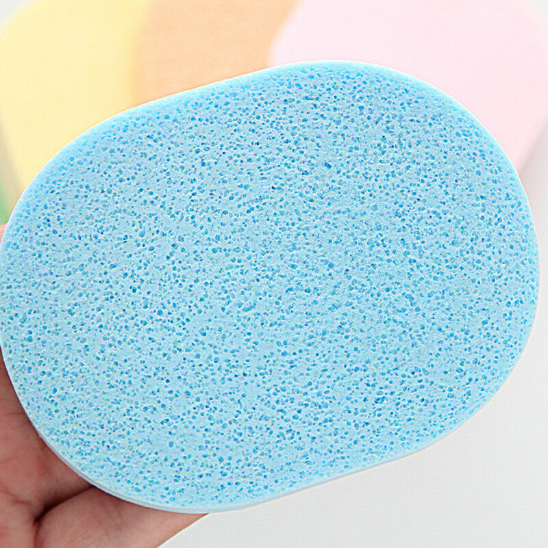 Natural Facial Sponge Compressed Puff Face Clean Wash Cleansing Sponge Random