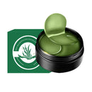 60pcs/box Deep Sea Green Algae Crystal Eye Collagen Gel Eye Patches