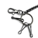Men's Basic Classic Simple Strong Biker Trucker Key Jean Wallet Chain