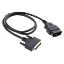 Car Vehicles OBDII Diagnostic Tool DB25 25Pin to OBD 2 16Pin Converter Cable